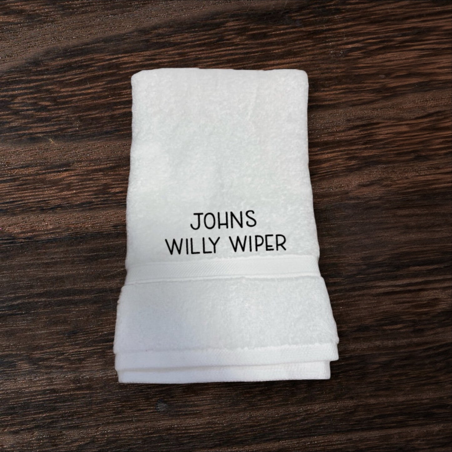 Funny Willy Wiper Towel or Flannel