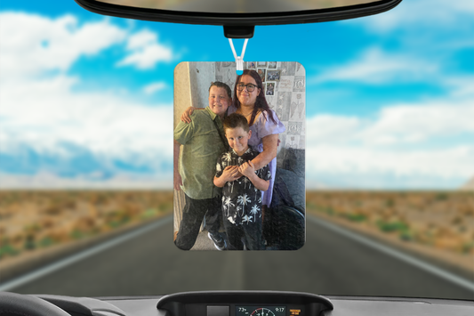 Double Sided Personalised Car Air Freshener,