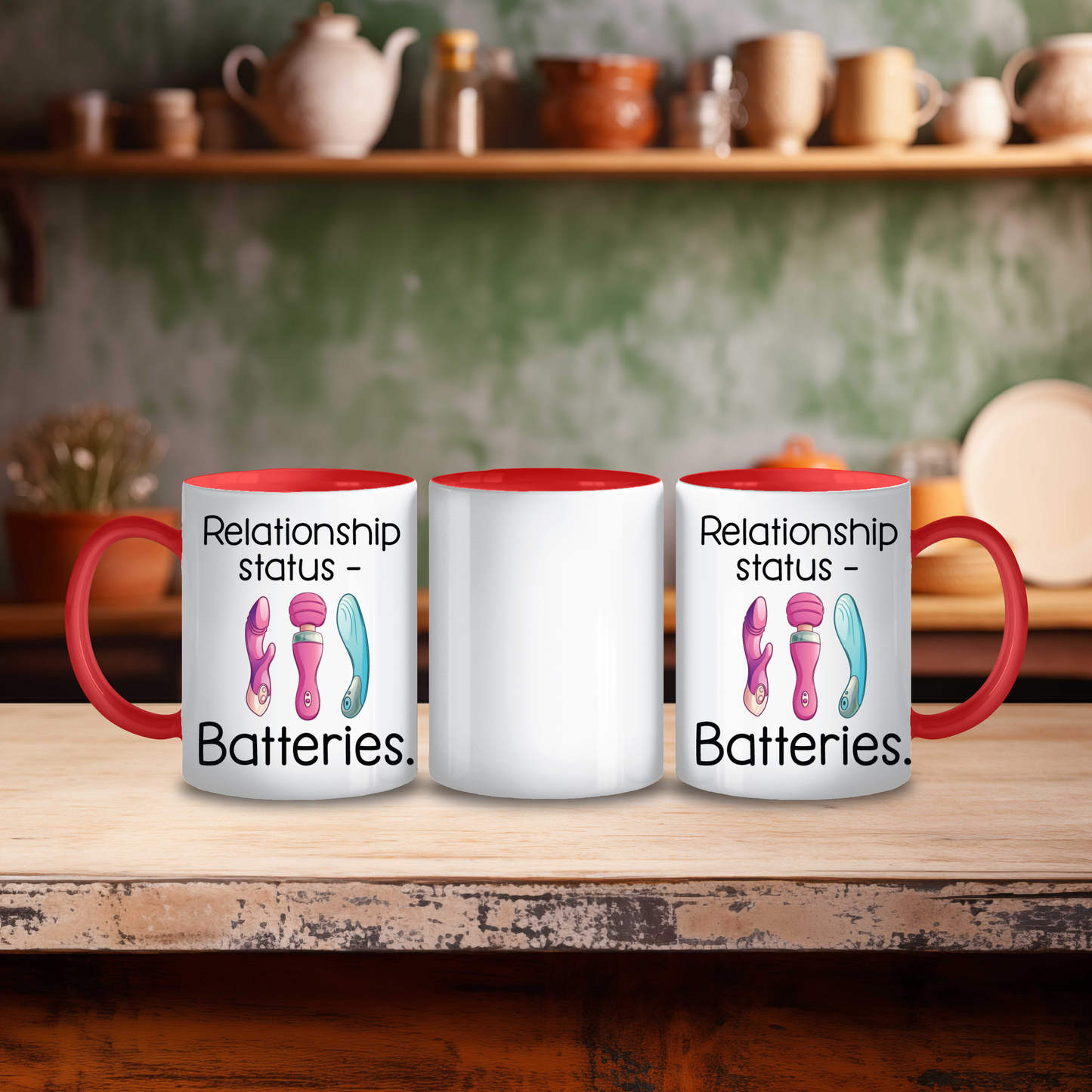 Relationship Status...Batteries Mug