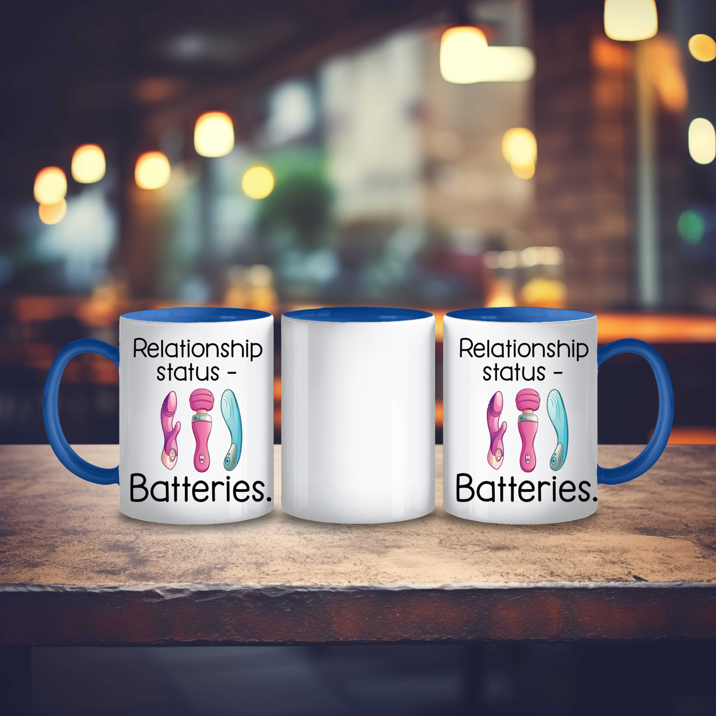 Relationship Status...Batteries Mug