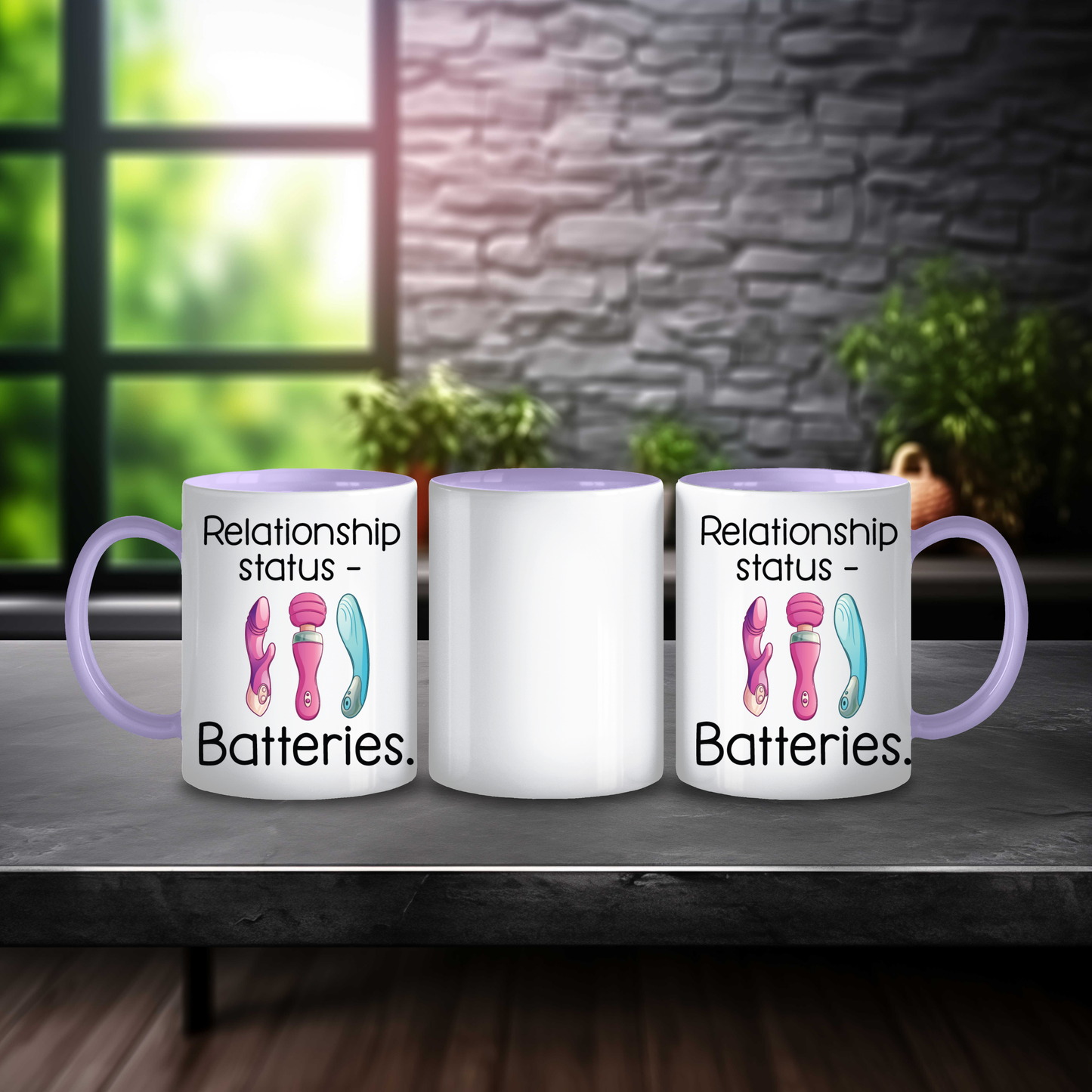Relationship Status...Batteries Mug