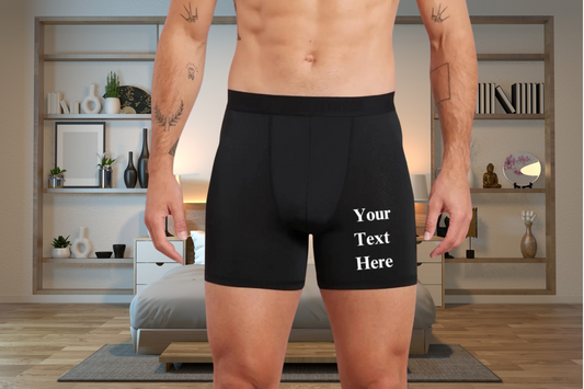 Design Your Own Black Boxers