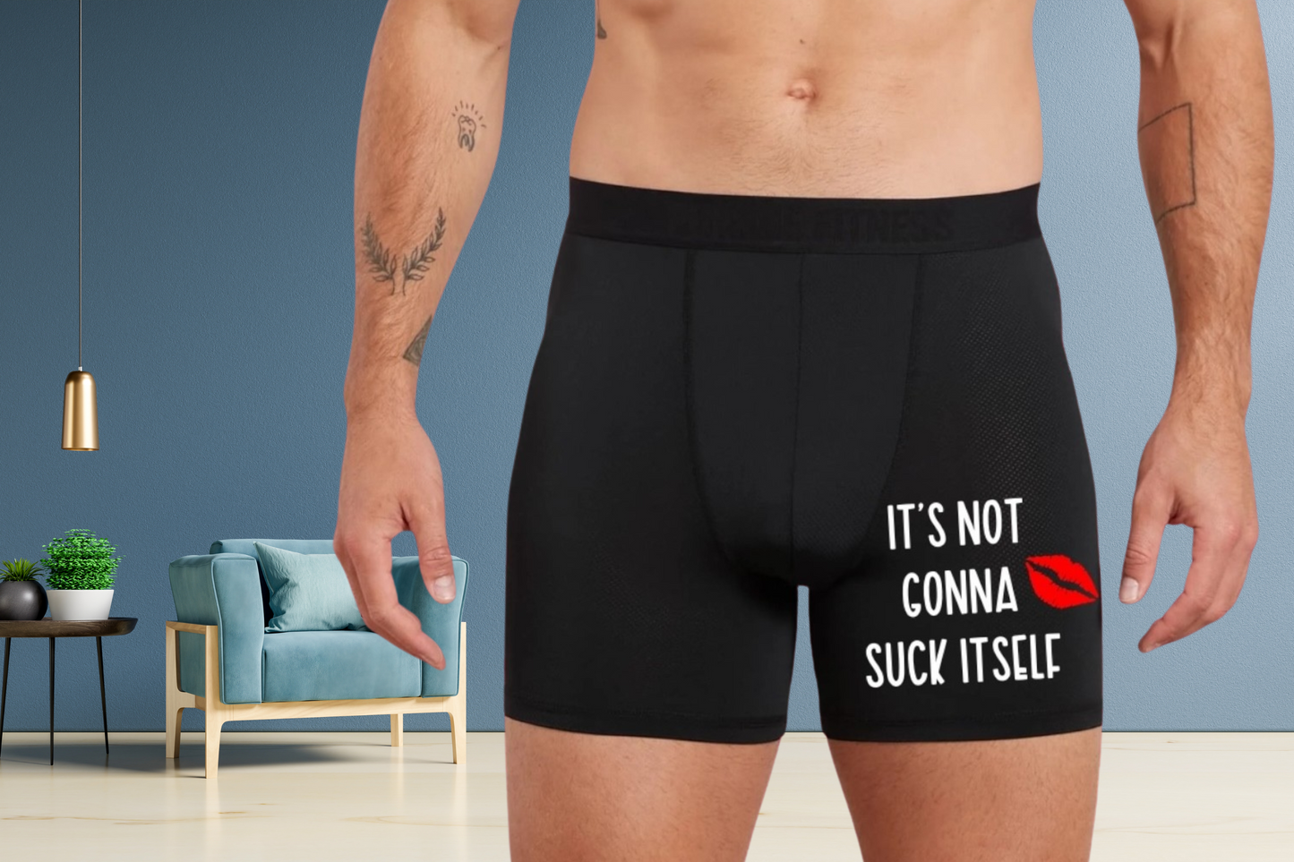 Funny Boxers - It's Not Gonna Suck Itself