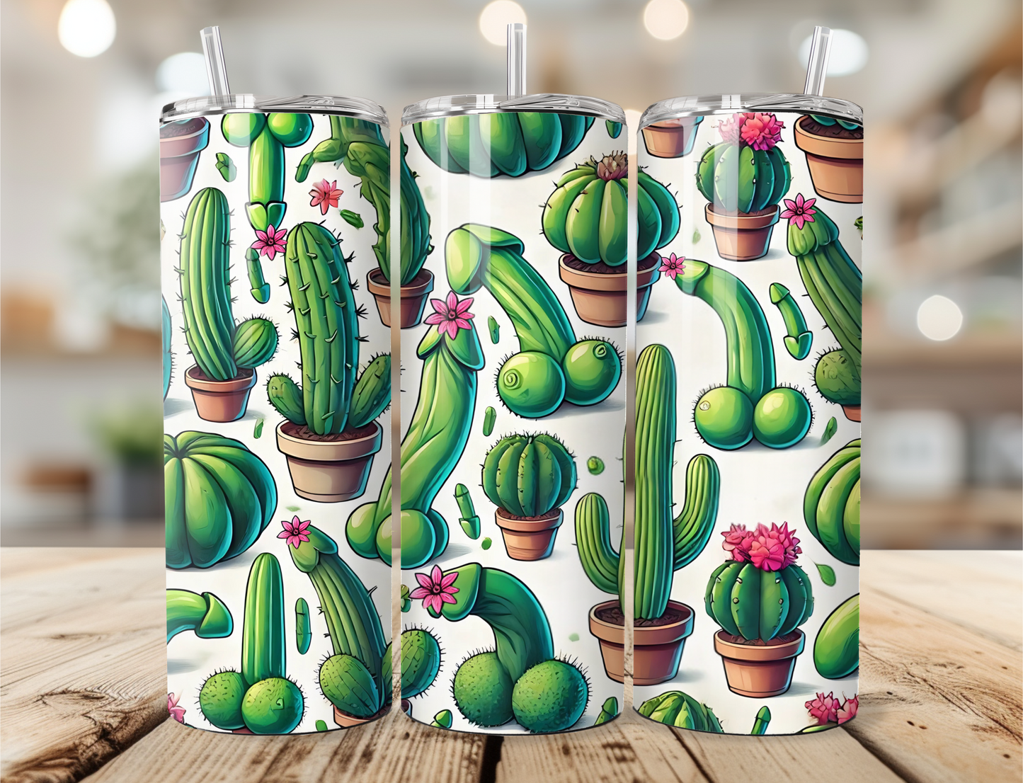 Cactus Penis Tumbler