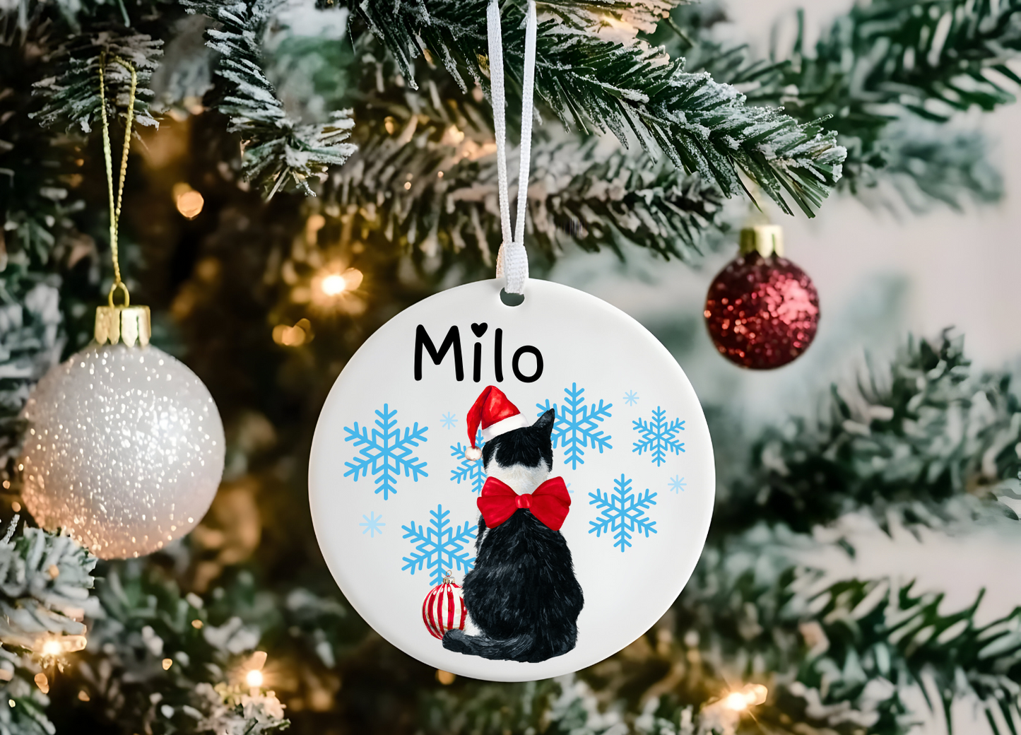 Personalised Cat Bauble