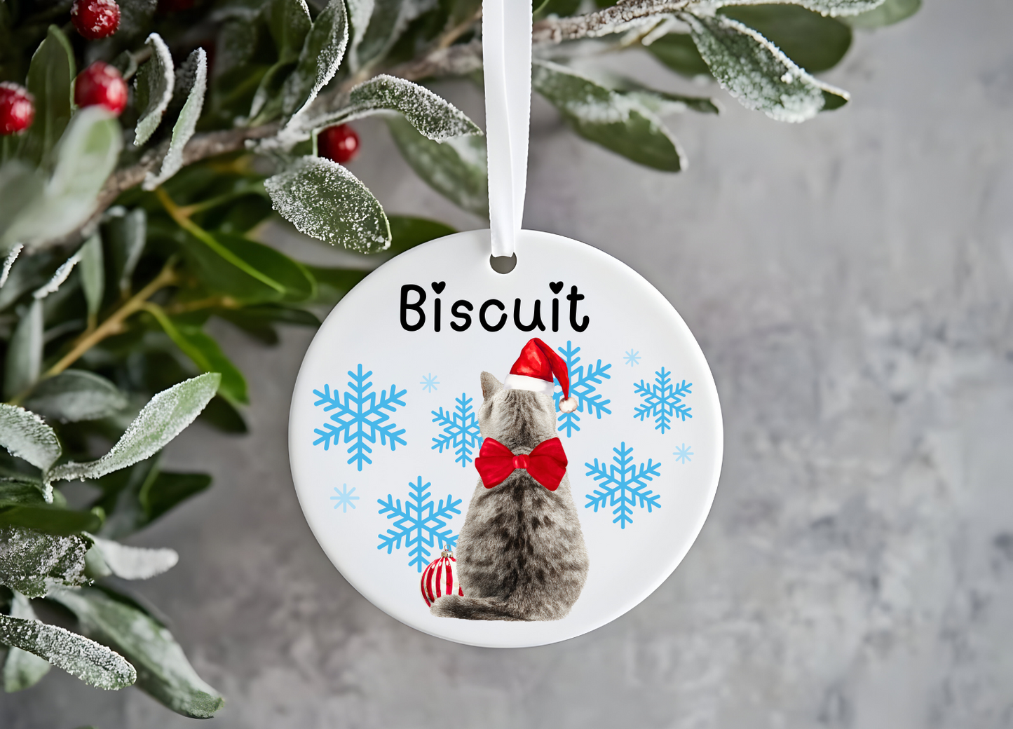Personalised Cat Bauble