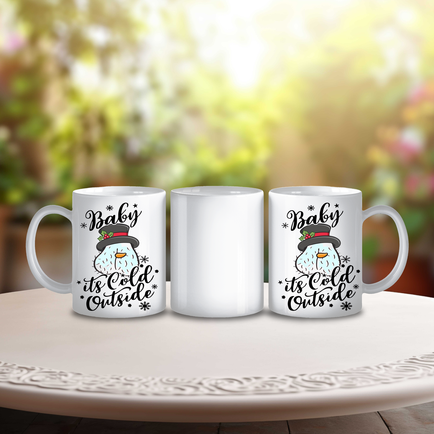 Funny Baby It’s Cold Outside Mug