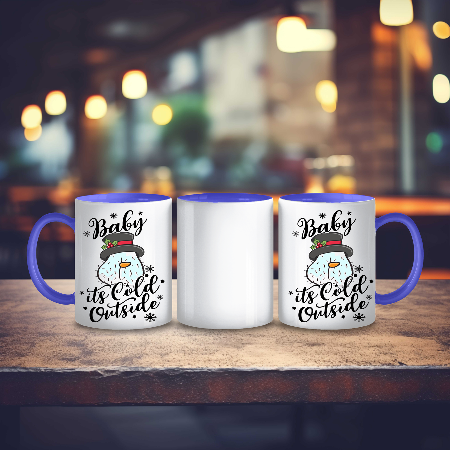 Funny Baby It’s Cold Outside Mug