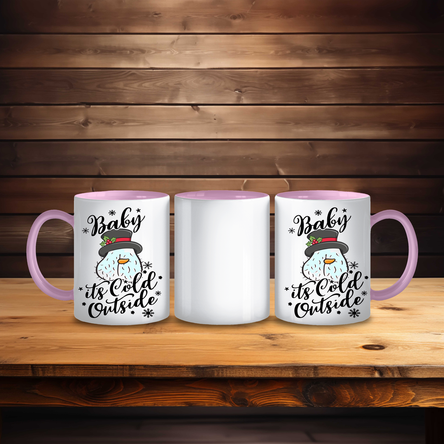 Funny Baby It’s Cold Outside Mug