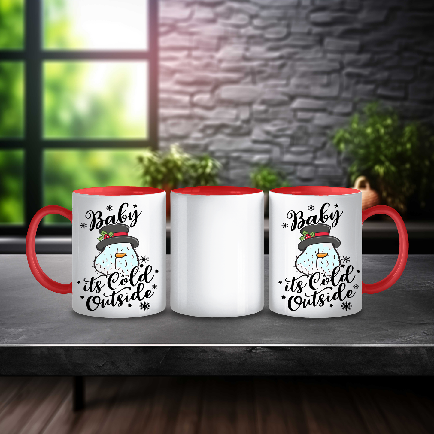 Funny Baby It’s Cold Outside Mug