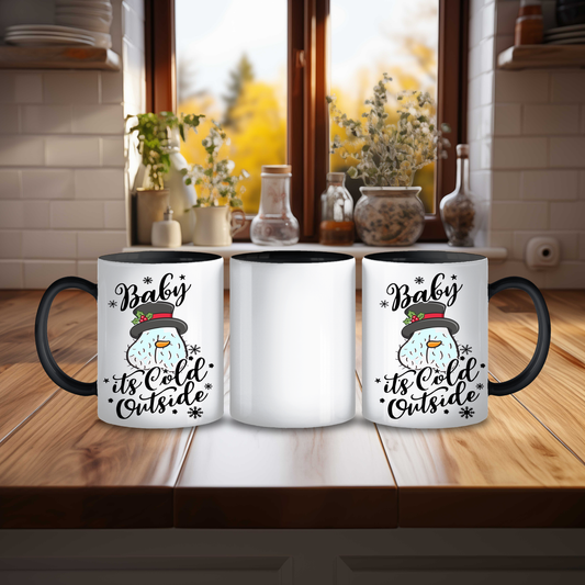 Funny Baby It’s Cold Outside Mug