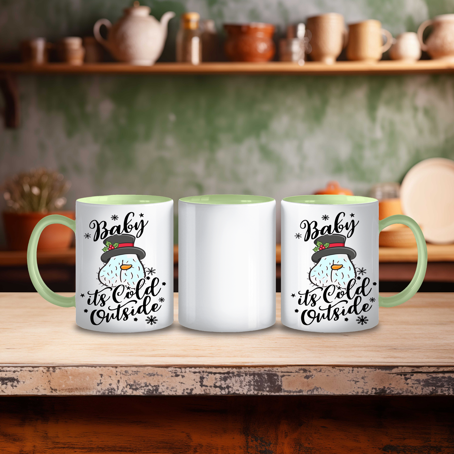 Funny Baby It’s Cold Outside Mug