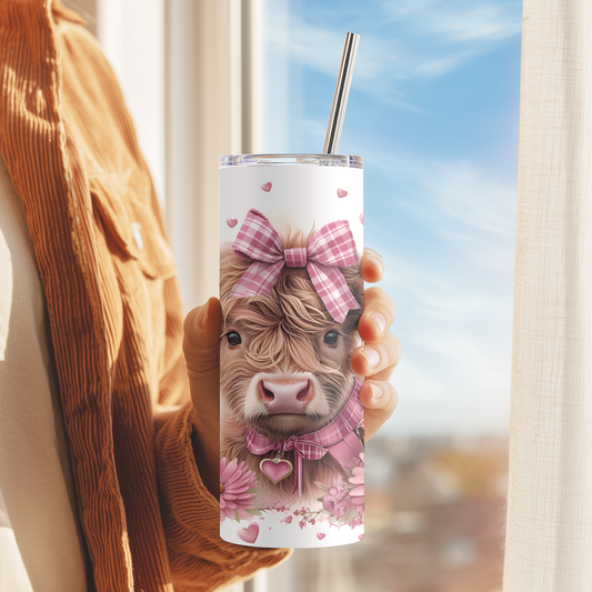 Highland Cow Tumbler