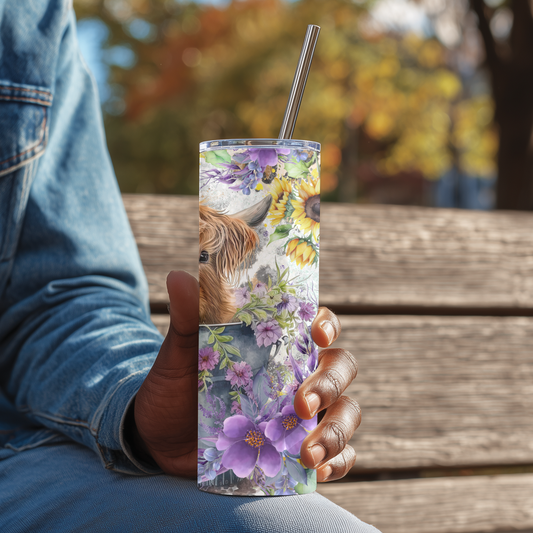 Highland Cow Tumbler