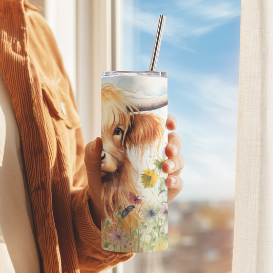 Highland Cow Tumbler
