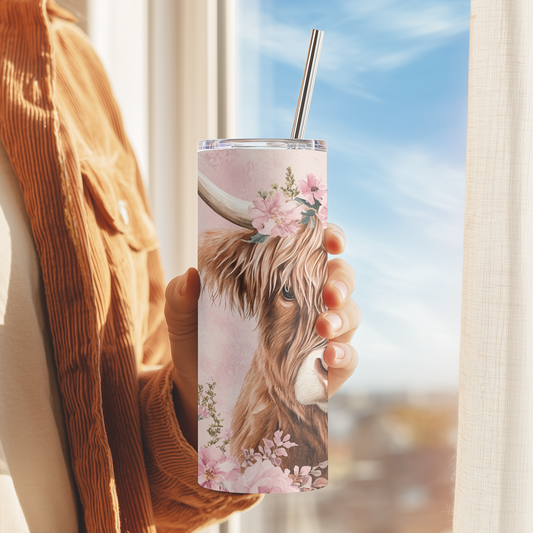 Highland Cow Tumbler