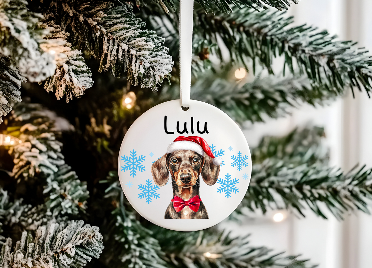 Personalised Dog Bauble