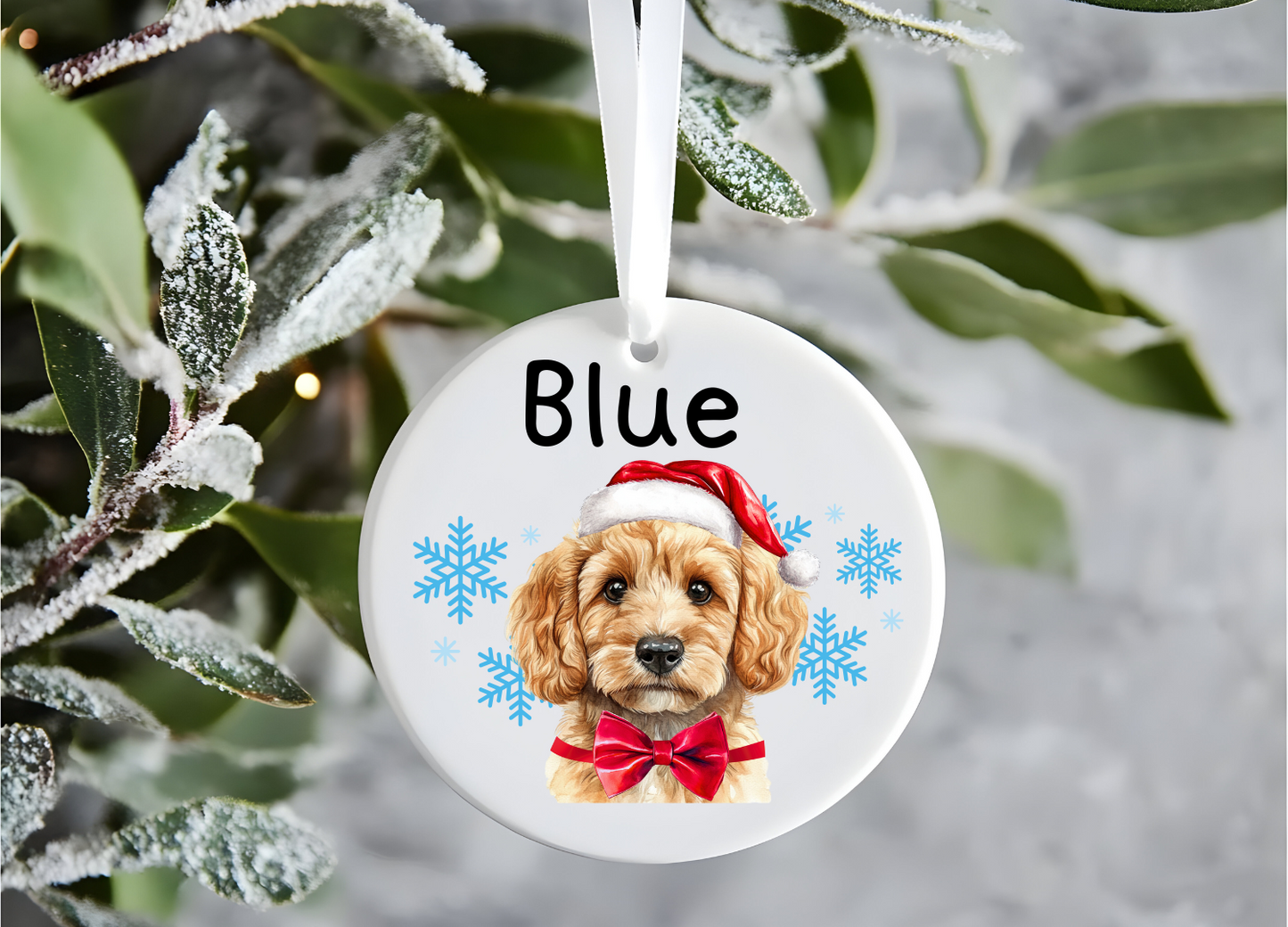 Personalised Dog Bauble
