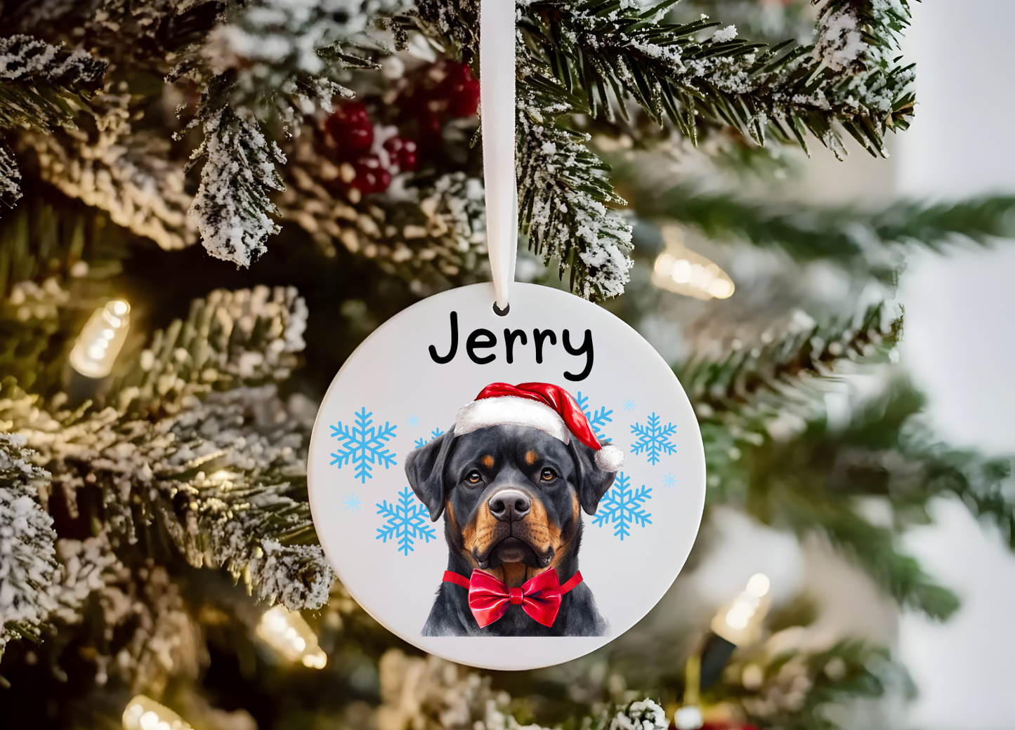 Personalised Dog Bauble