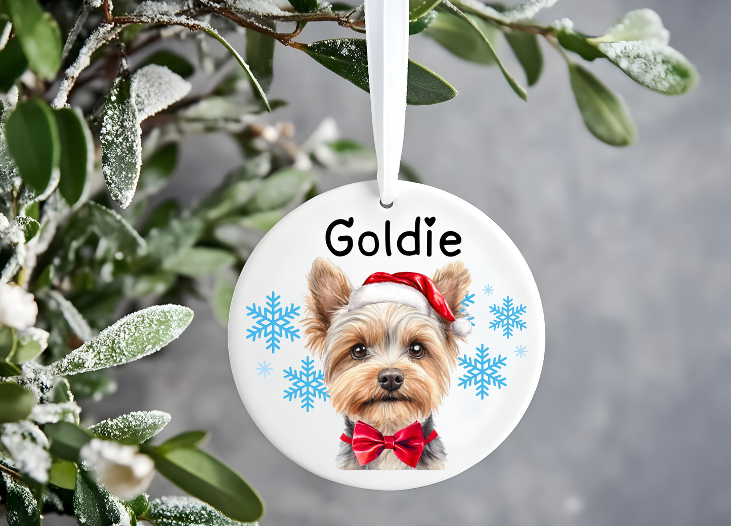 Personalised Dog Bauble