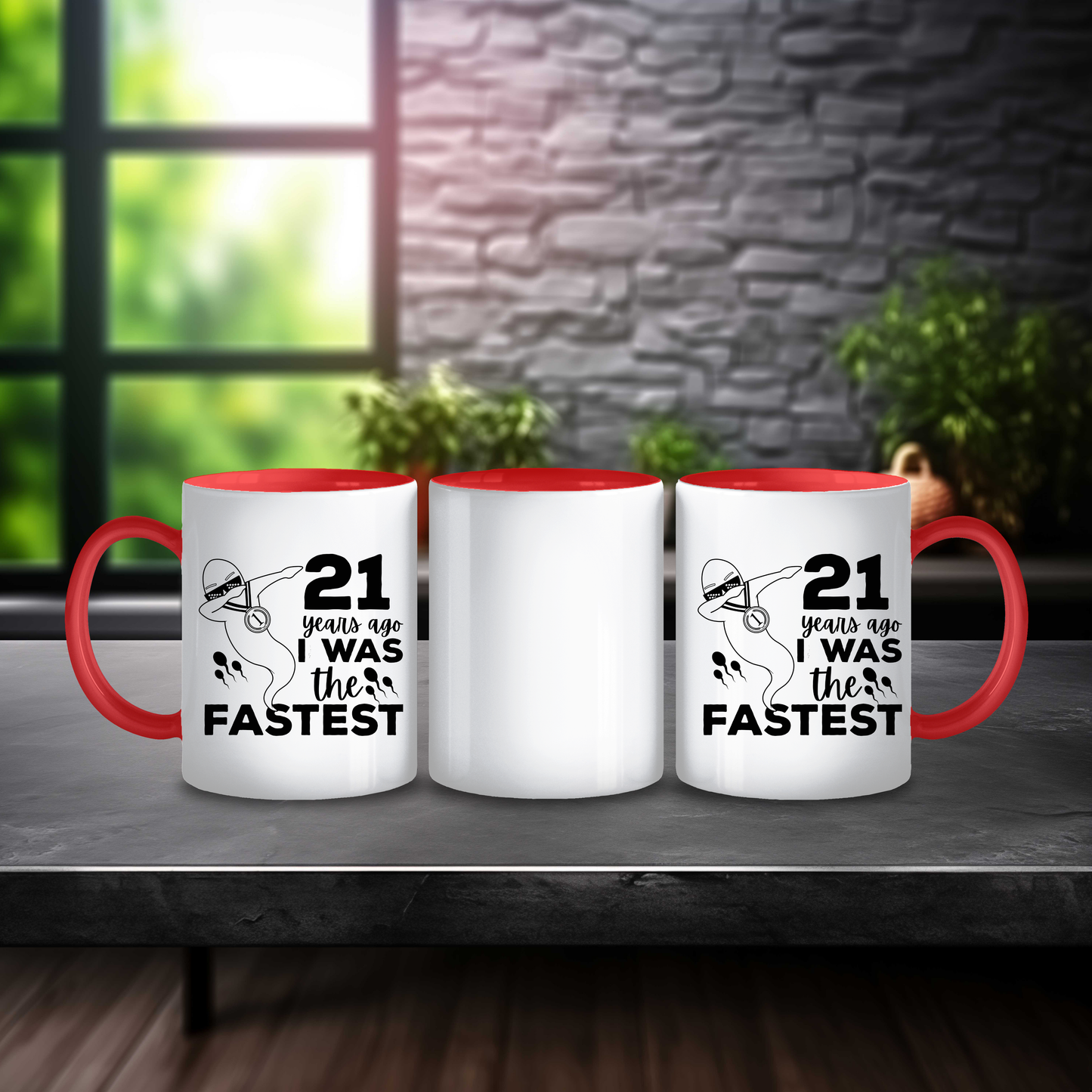 Funny 21st Birthday Mug