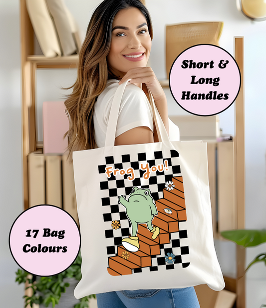 Frog You Tote Bag – Rude Frog with Attitude
