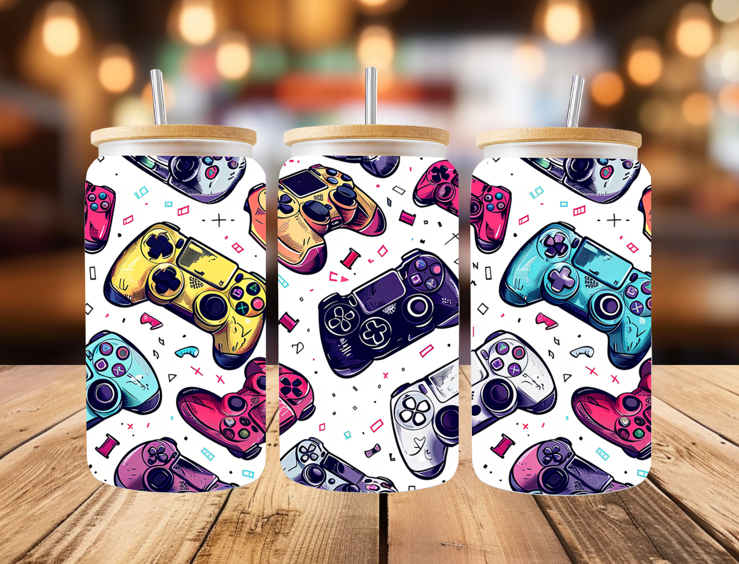 Gaming 16oz Frosted Libbey Can