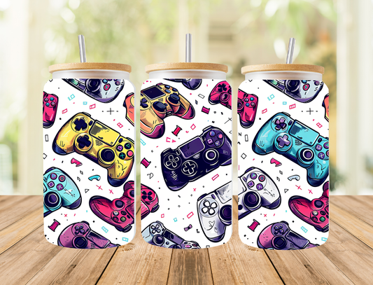 Gaming 16oz Frosted Libbey Can