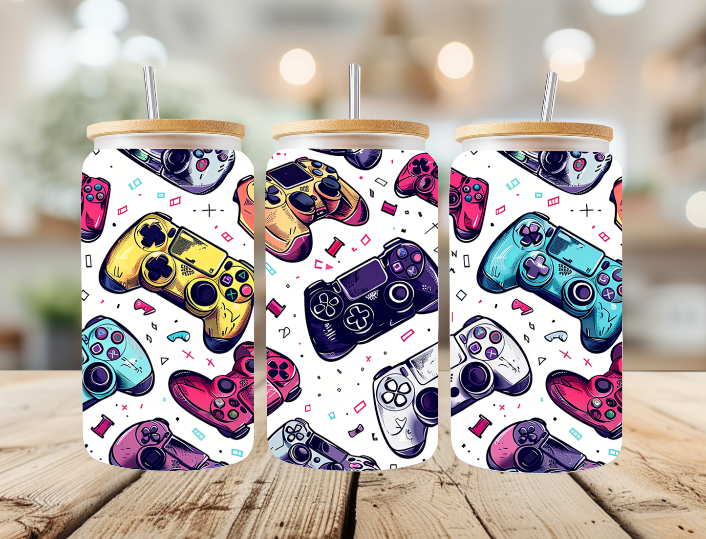 Gaming 16oz Frosted Libbey Can