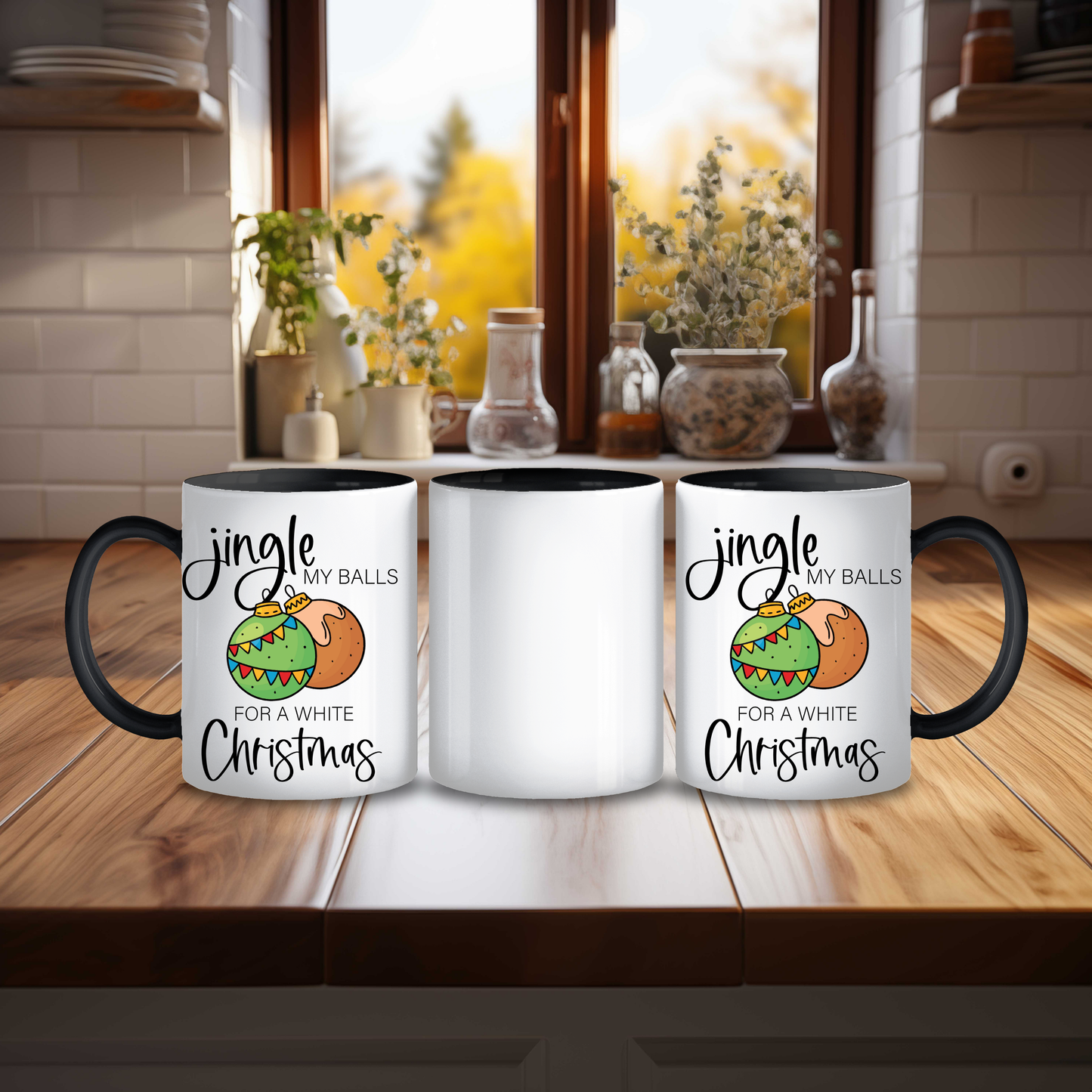Funny Jingle My Balls Mug