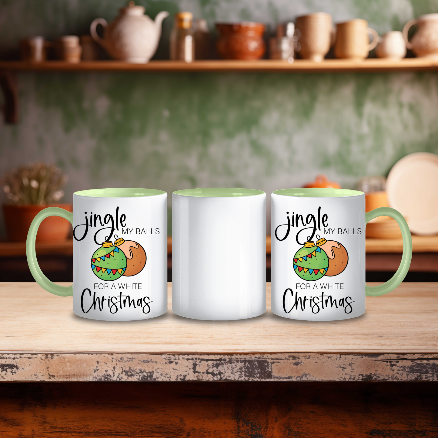 Funny Jingle My Balls Mug