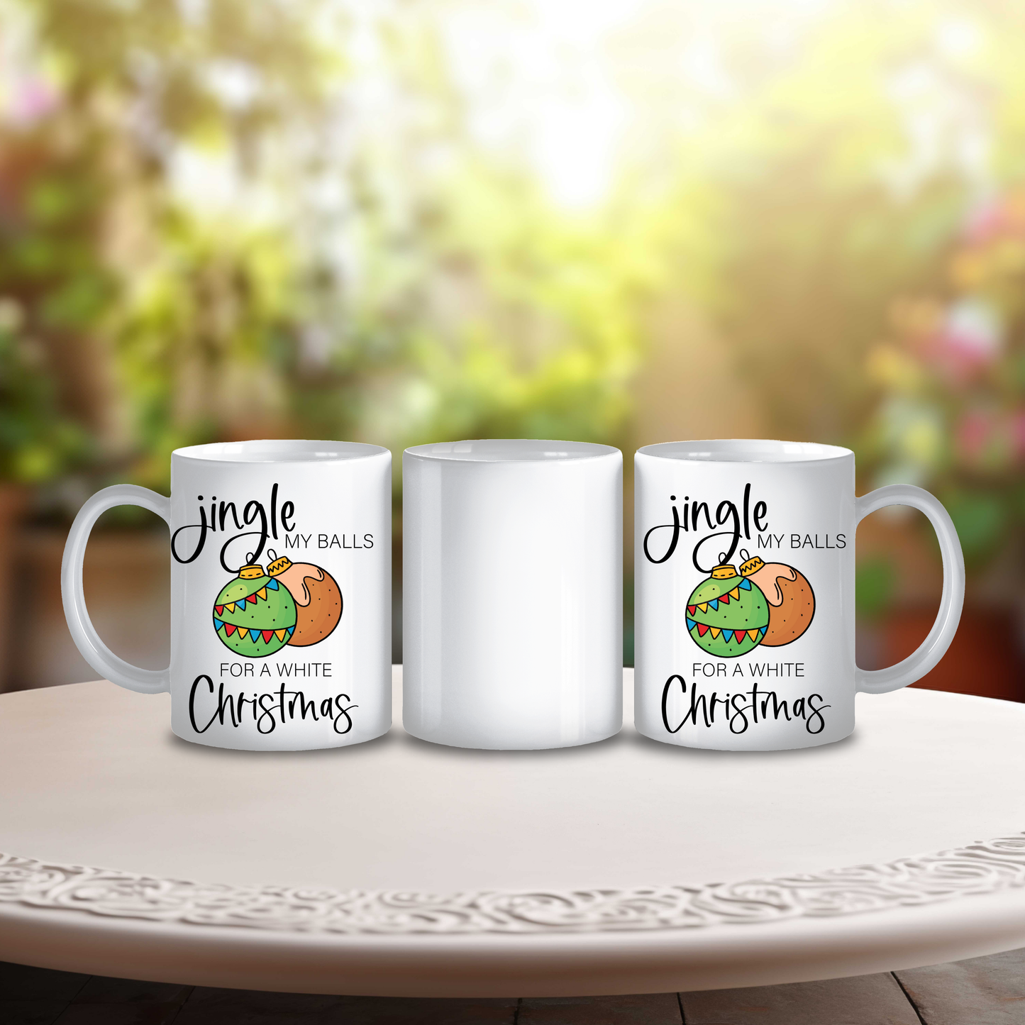 Funny Jingle My Balls Mug