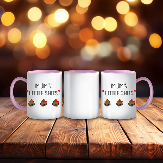 Mum's Little Shits Mug