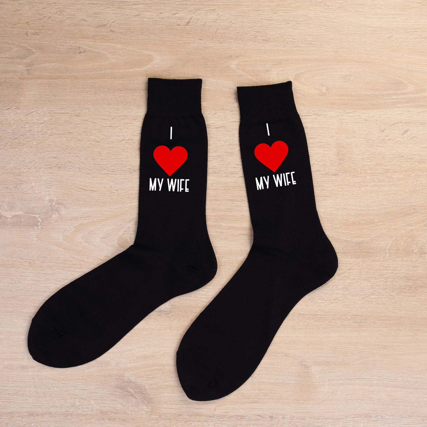 I Love My...Funny Printed Socks