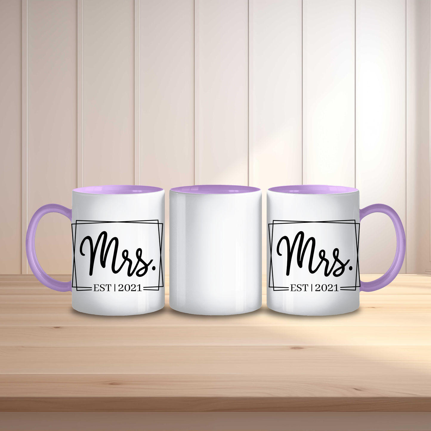 Mr & Mrs Mug Set