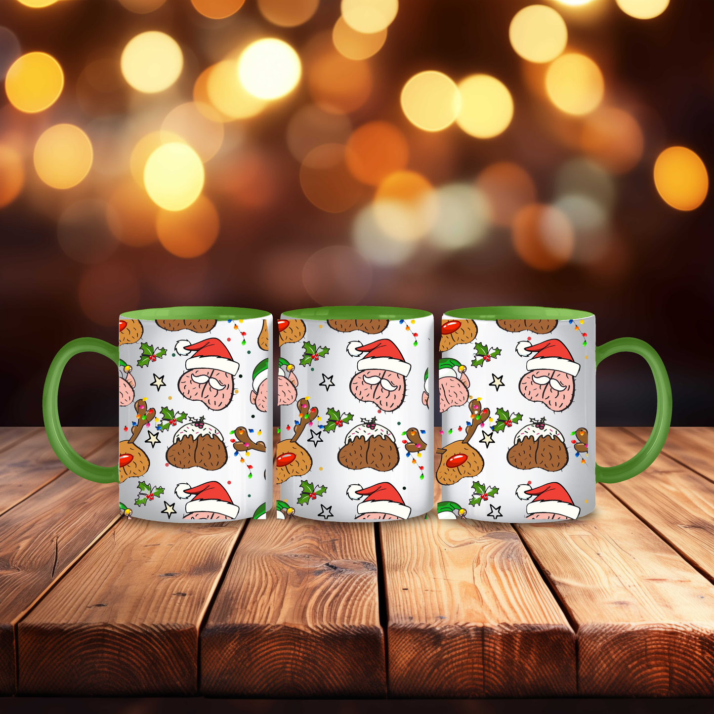 Funny Christmas Nuts Mug