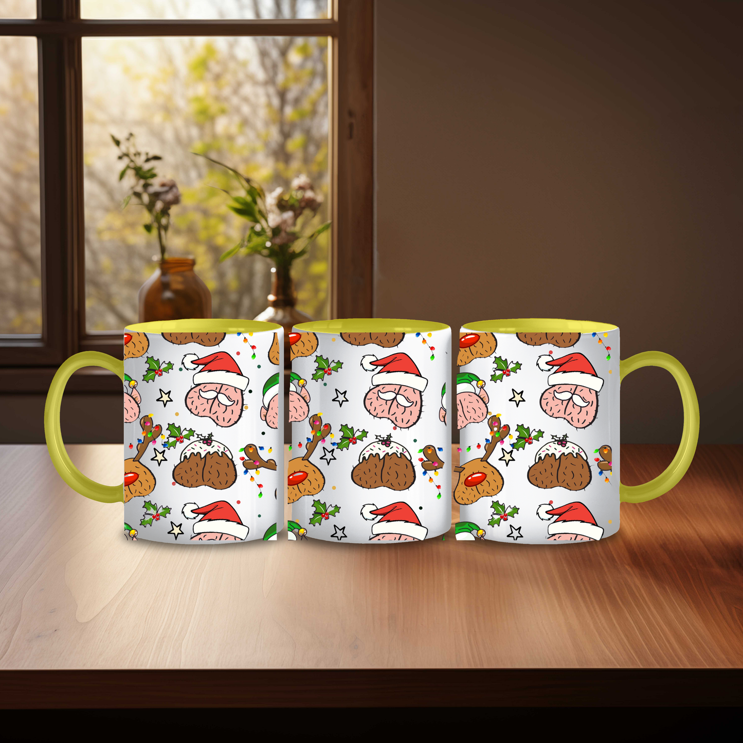 Funny Christmas Nuts Mug