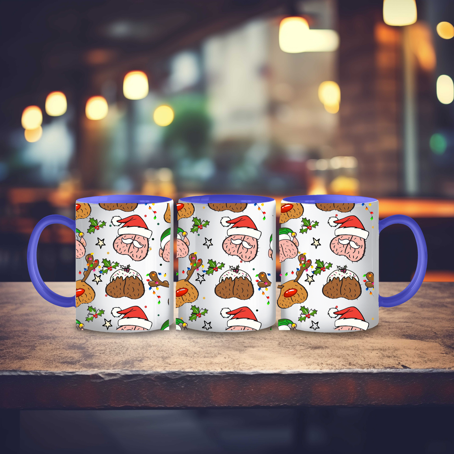 Funny Christmas Nuts Mug