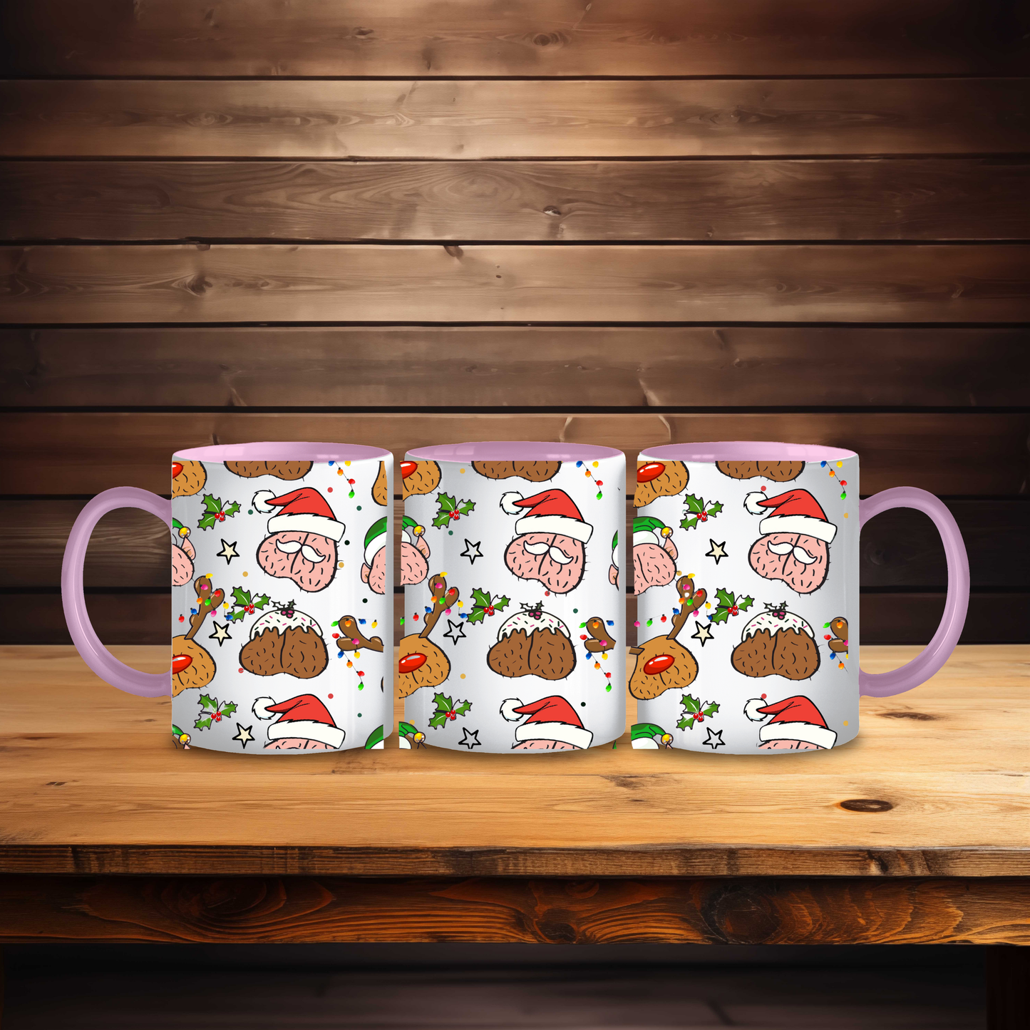 Funny Christmas Nuts Mug