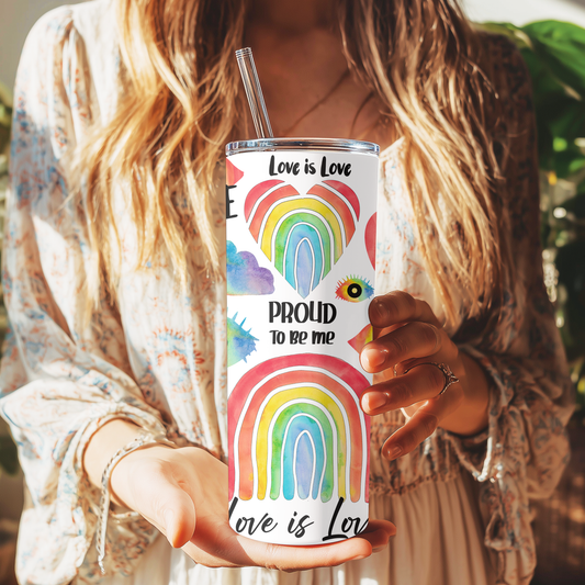 Pride Skinny Tumbler
