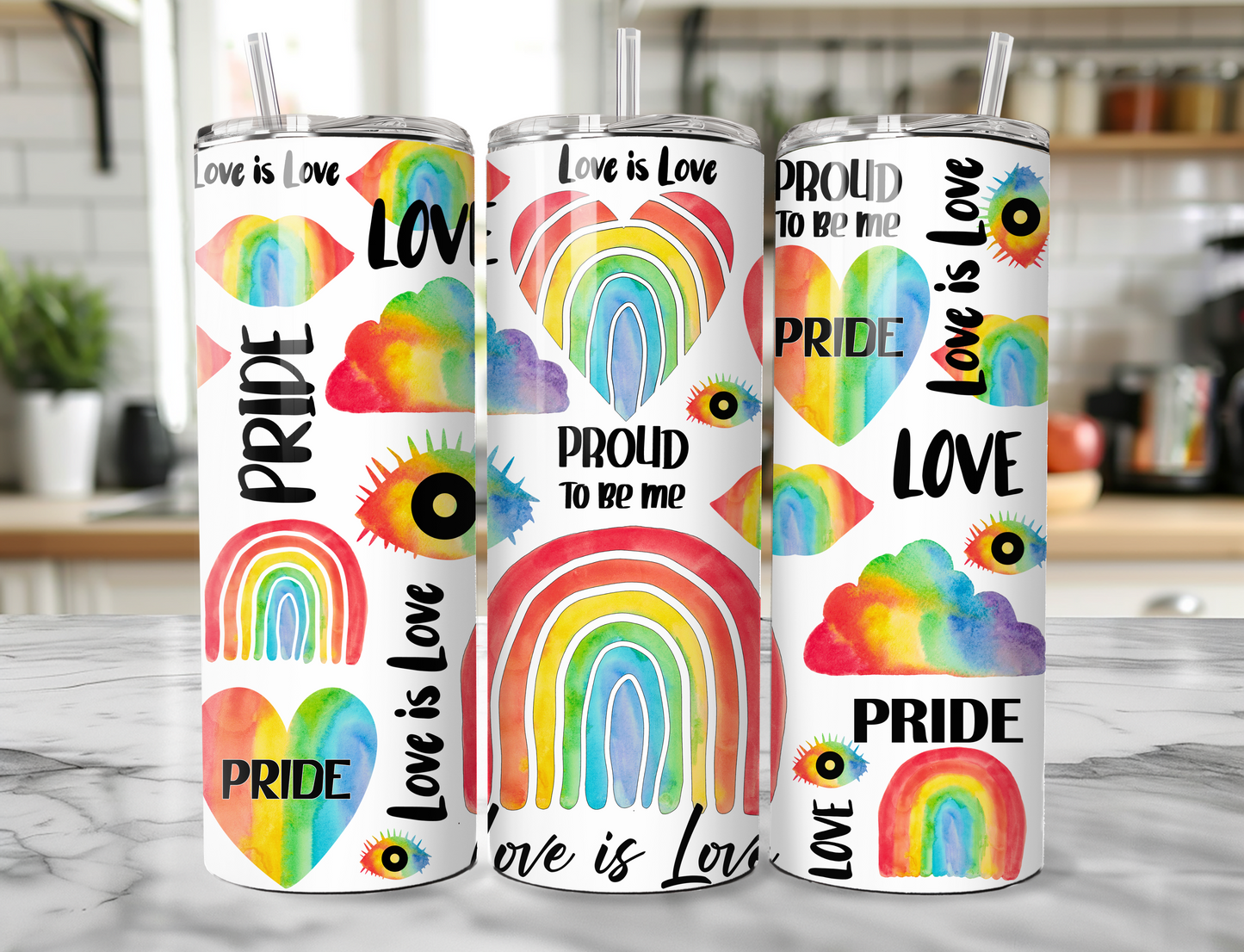 Pride Skinny Tumbler