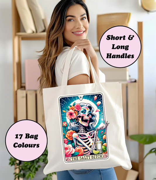Salty B*tch Tarot Card Tote Bag