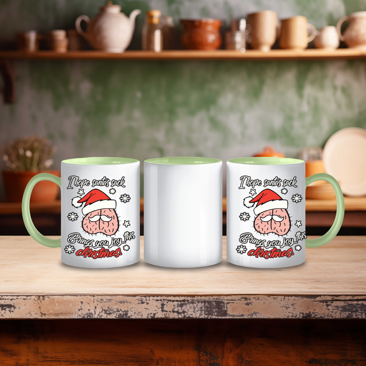 Funny Santa’s Sack Mug
