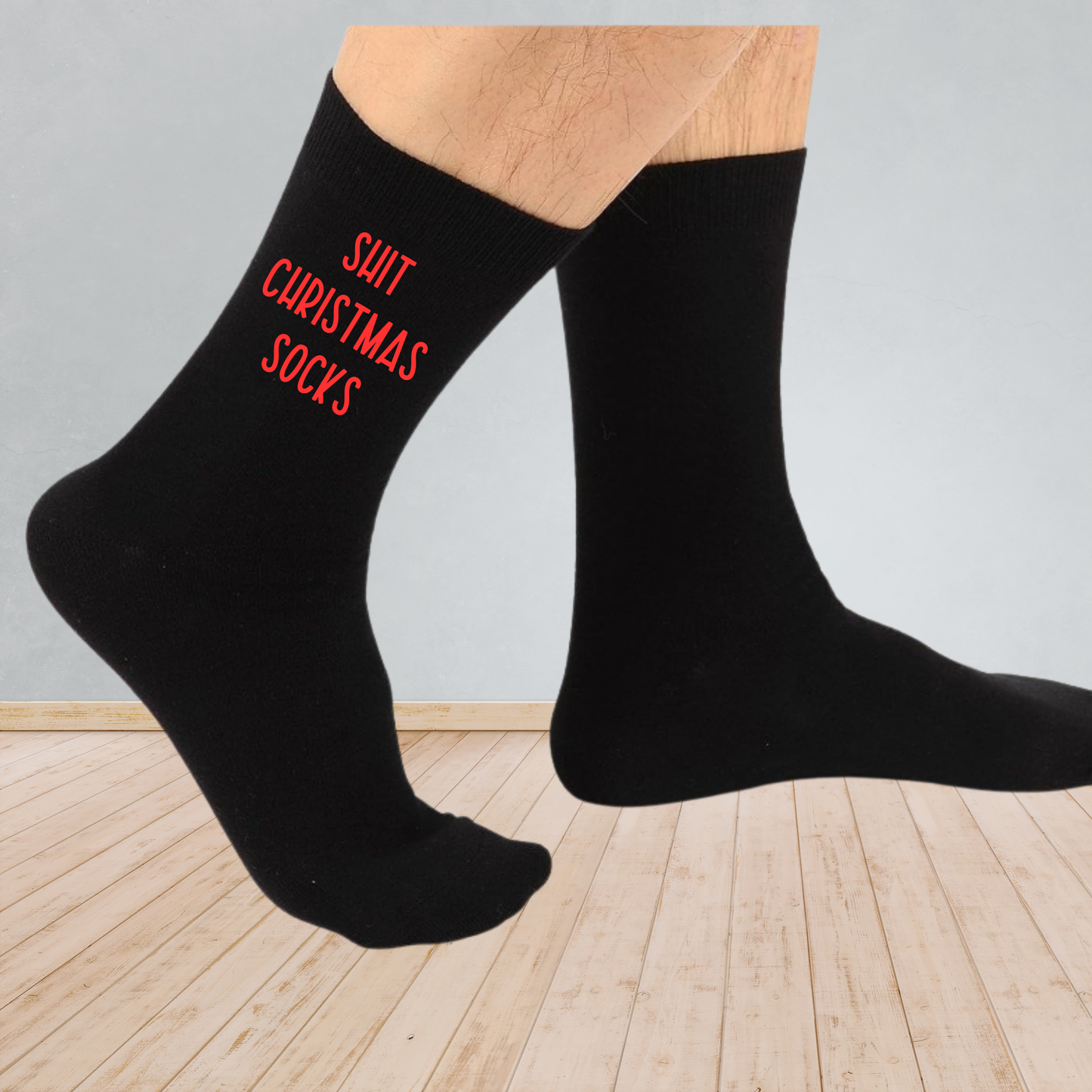 Shit Christmas Socks – Funny Rude Christmas Socks