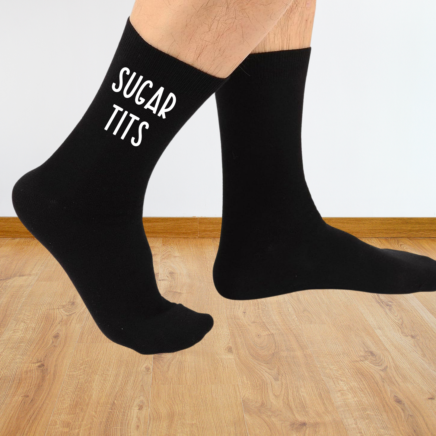 Sugar Tits Funny Printed Socks