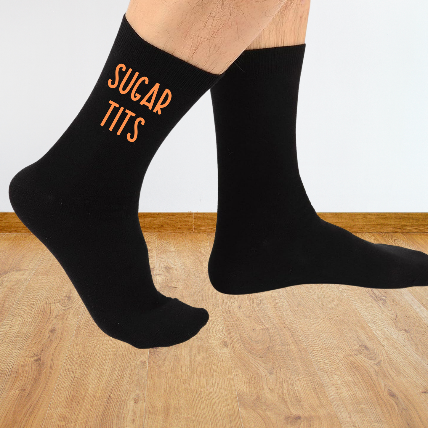 Sugar Tits Funny Printed Socks