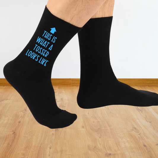 This is what a T*sser Looks Like Funny Unisex Printed Socks