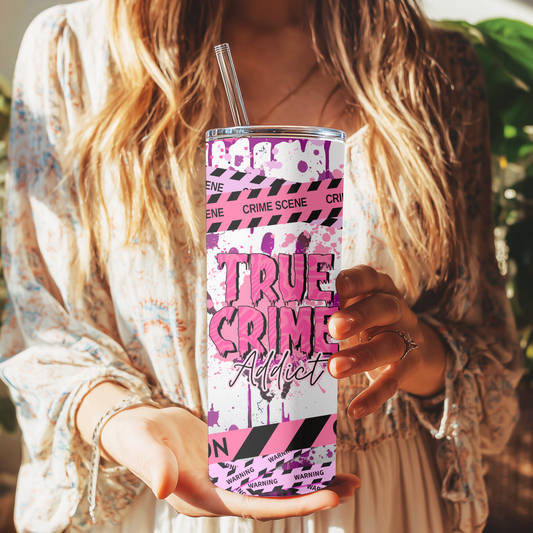 True Crime Addict Tumbler
