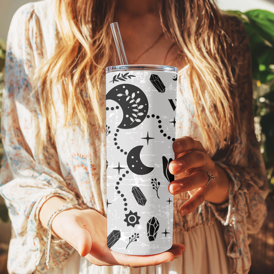 Witchy Vibes Skinny Tumbler