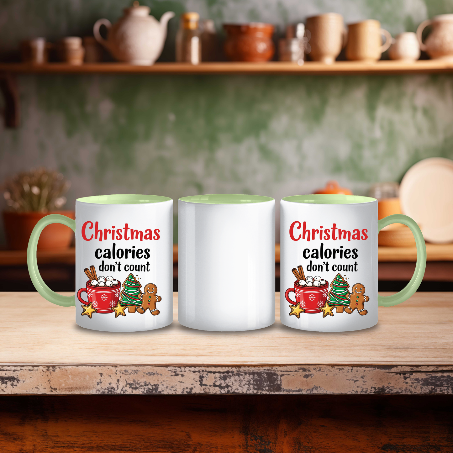 Christmas Calories Don't Count Mug